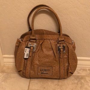 new With tags guess brand purse bag ostrich